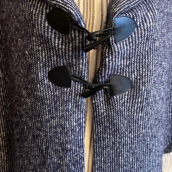 Johnston & Murphy Toggle Closure Poncho Sweater - Picture 3 of 5